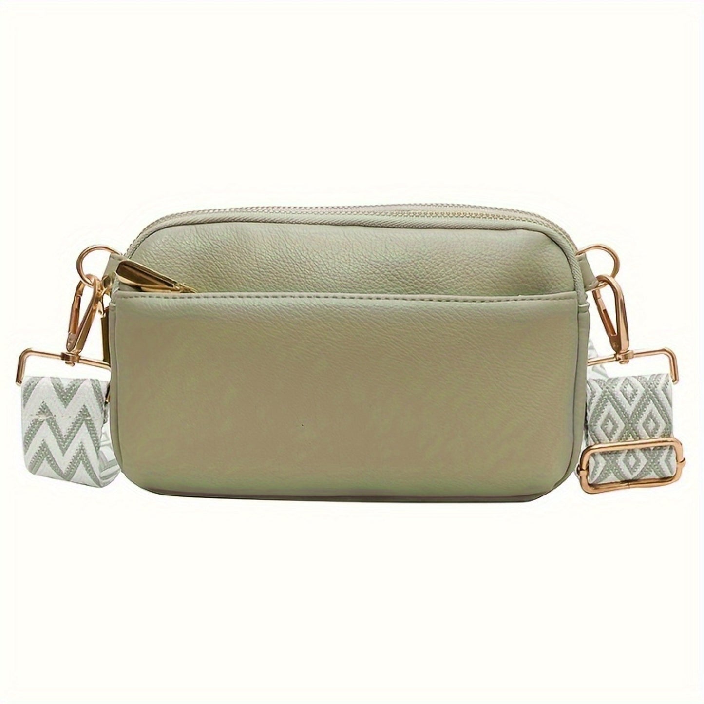 Stylish Mini Square Crossbody Bag - Soft PU Leather, Wide Comfortable Shoulder Strap, Chic Design for Women - Perfect for Daily Use and Casual Outings