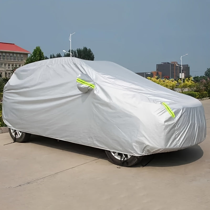 Protect your SUV/ sedan from the sun, rain, snow and UV rays with this all-purpose outdoor waterproof car cover!