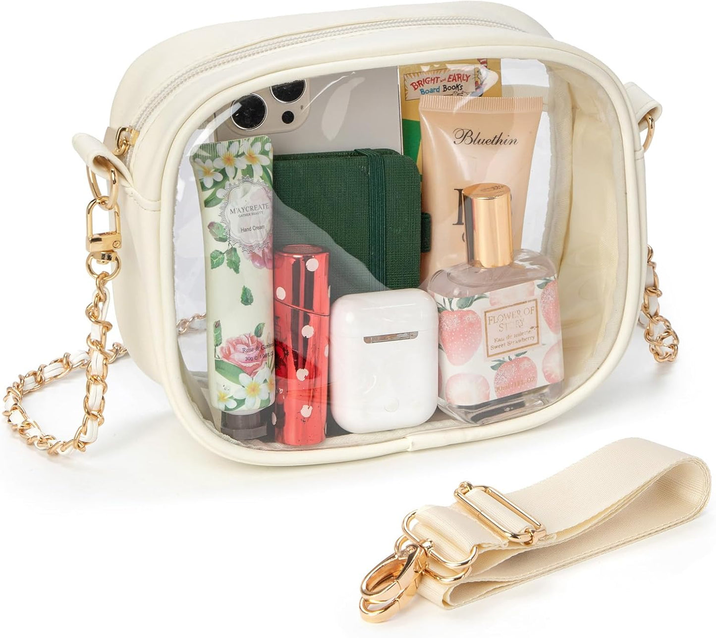 Clear Crossbody Purse Bag - Stadium Approved Concerts Bag