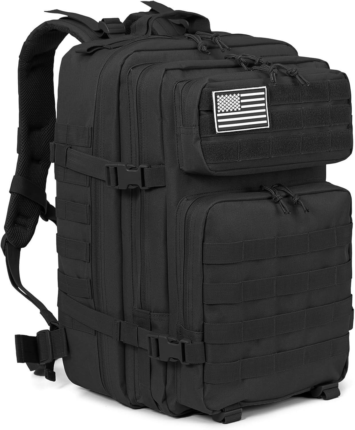 45L Military Tactical Backpacks Molle Army Assault Pack 3 Day Bug Out Bag Hiking Treeking Rucksack…