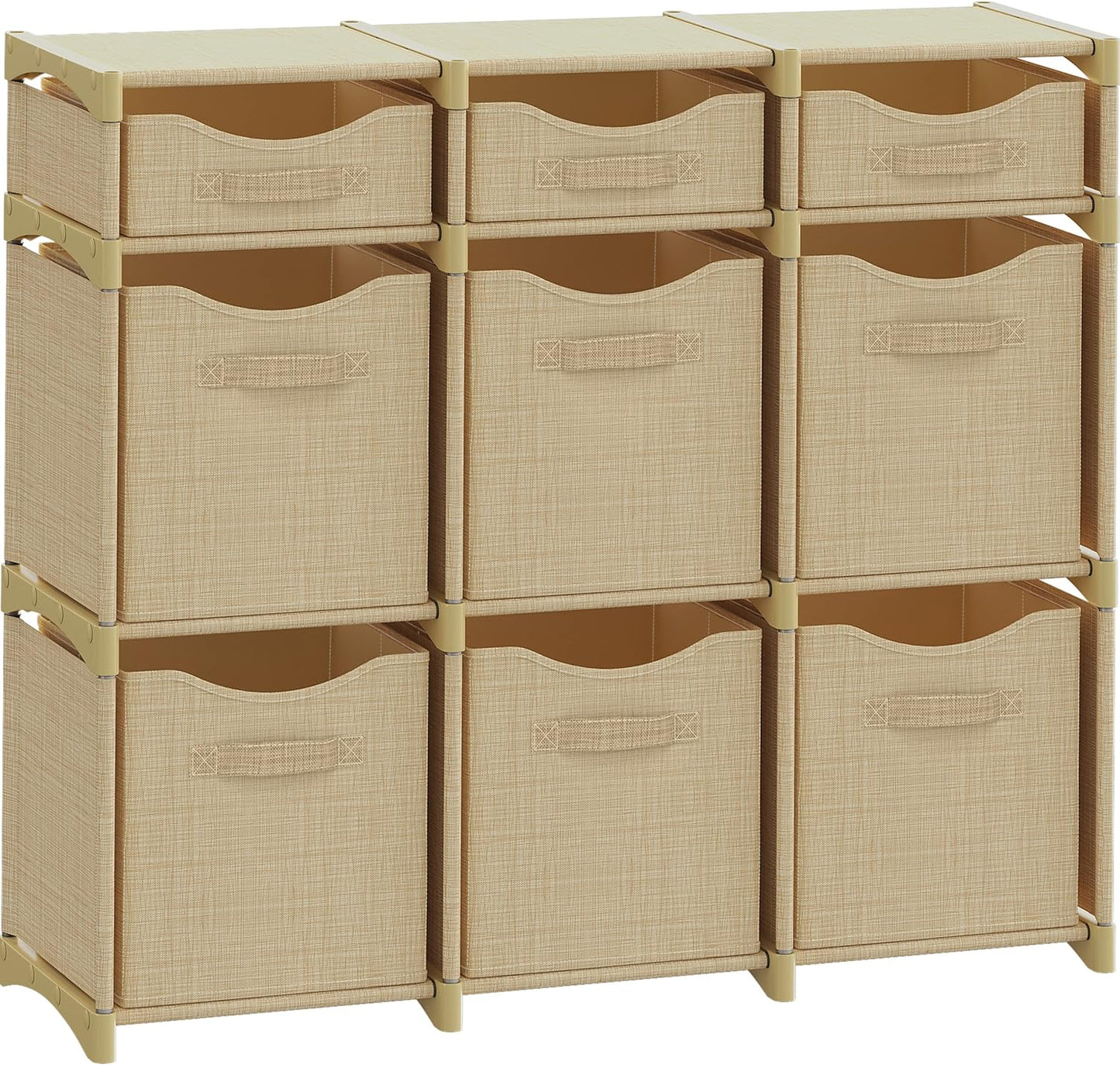 Closet Organizers And Storage | Includes All Storage Cube Bins | Easy To Assemble Closet Storage Unit With Drawers | Room Organizer For Clothes, Baby Closet Bedroom, Playroom, Dorm