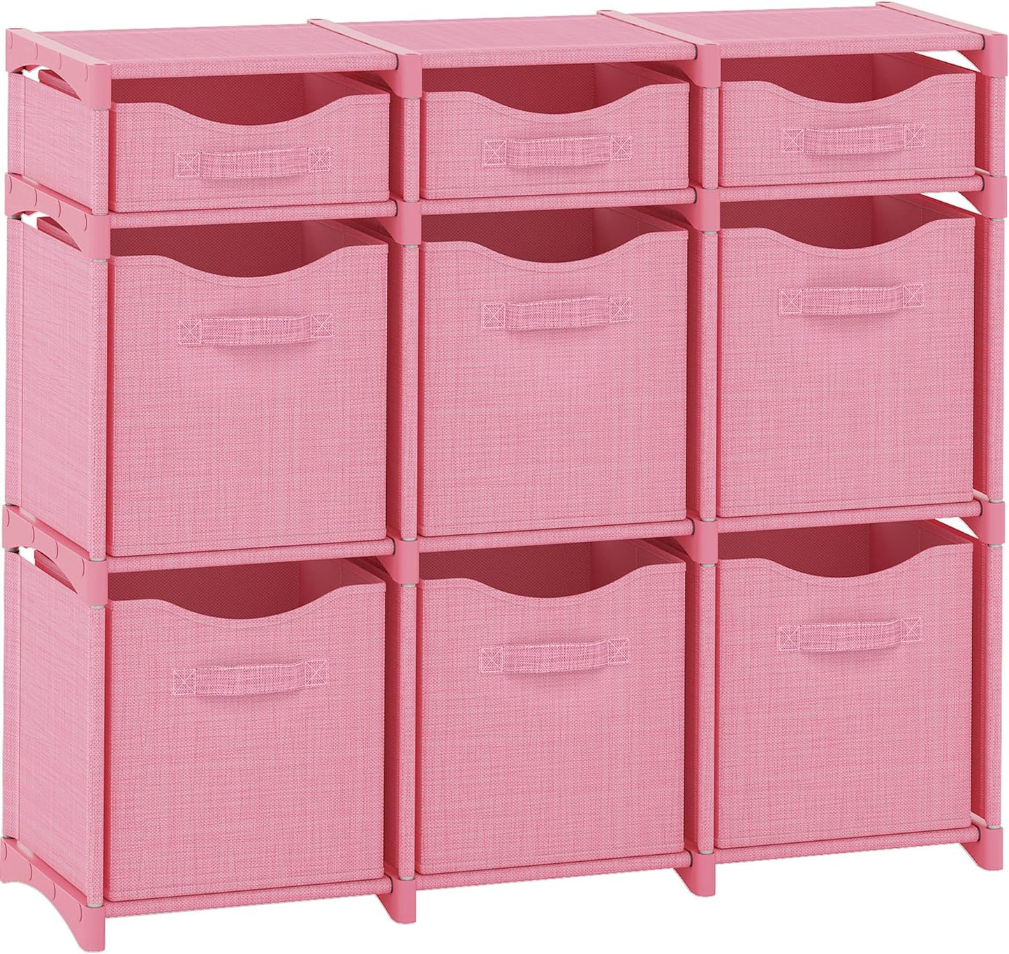 Closet Organizers And Storage | Includes All Storage Cube Bins | Easy To Assemble Closet Storage Unit With Drawers | Room Organizer For Clothes, Baby Closet Bedroom, Playroom, Dorm