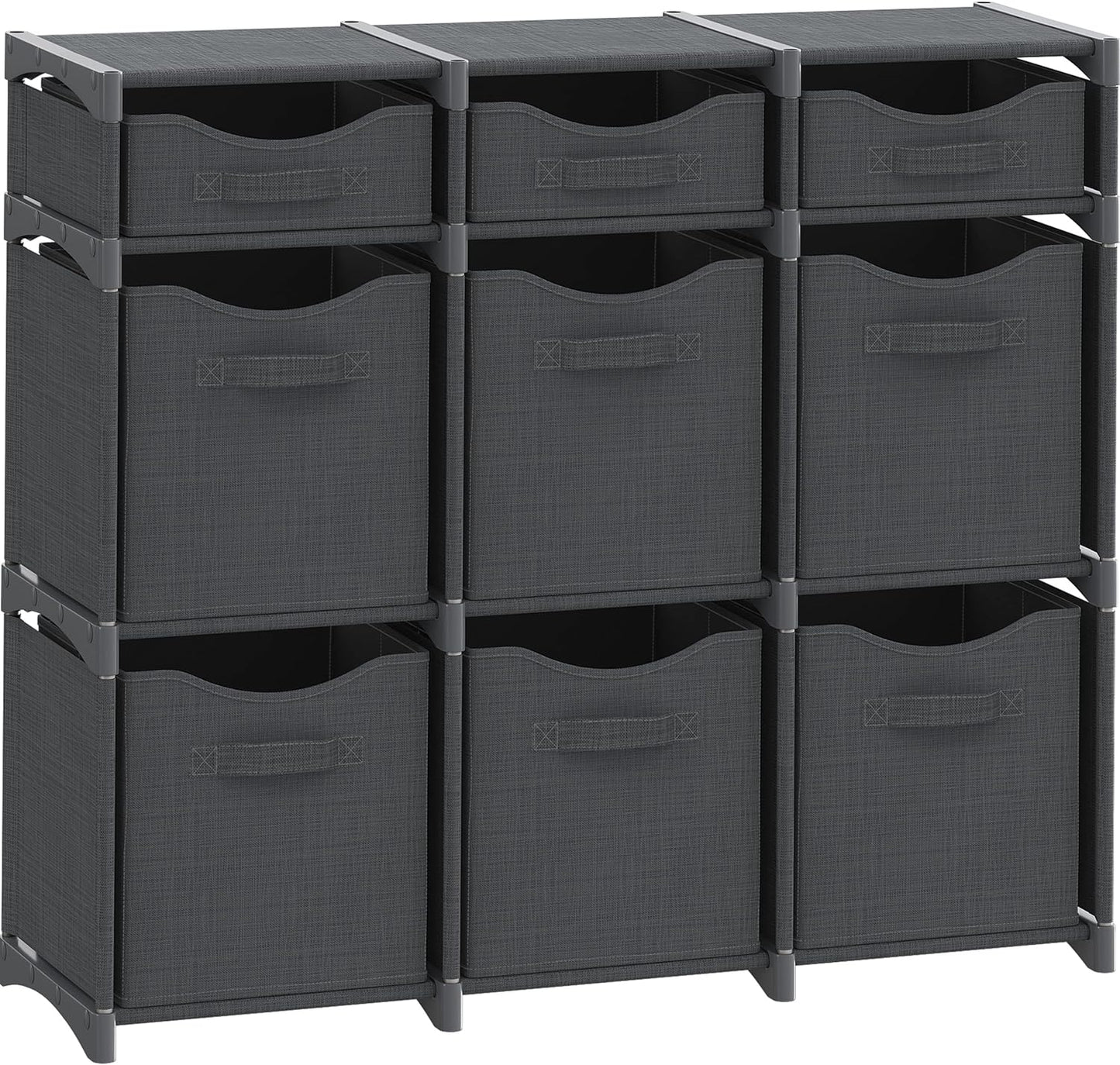 Closet Organizers And Storage | Includes All Storage Cube Bins | Easy To Assemble Closet Storage Unit With Drawers | Room Organizer For Clothes, Baby Closet Bedroom, Playroom, Dorm