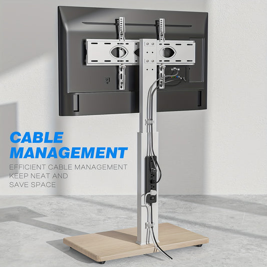 TV Floor Stand for 32-75 Inch Plasma LCD LED OLED Flat Panel or Curved Screen TVs