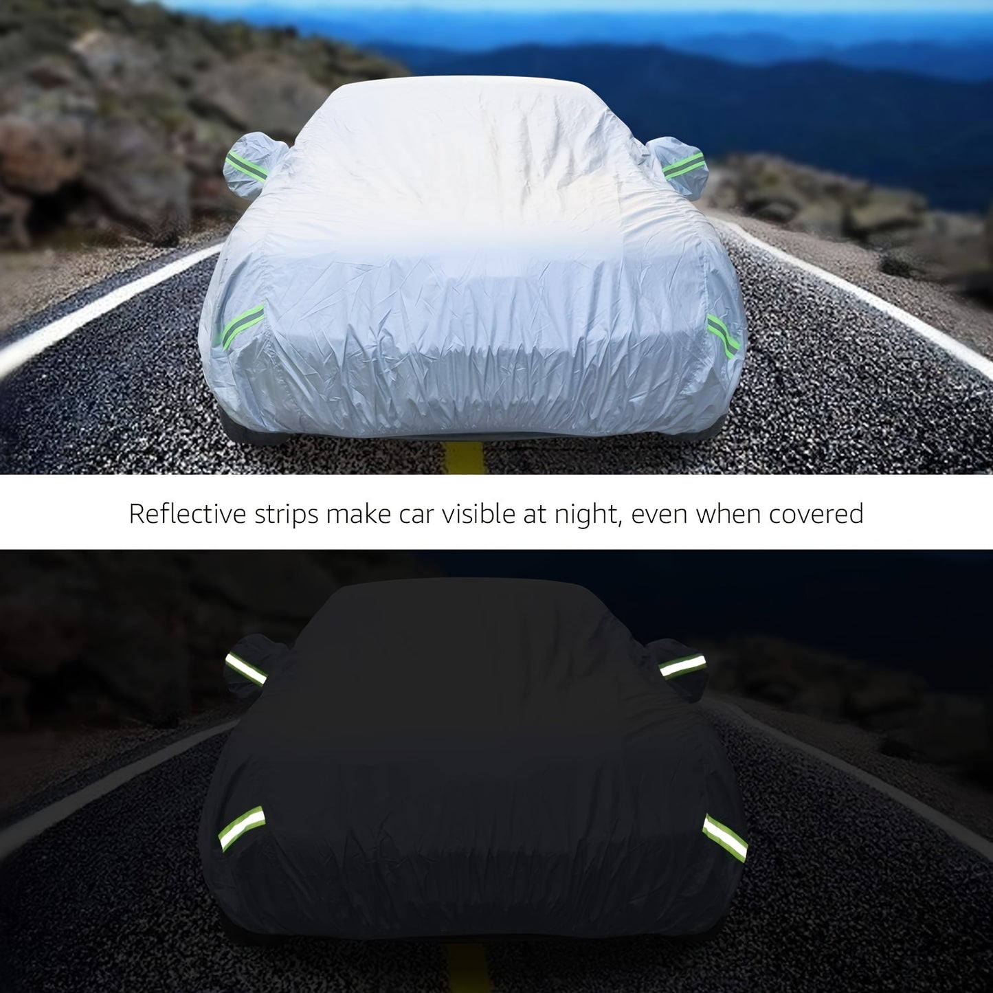 Protect your SUV/ sedan from the sun, rain, snow and UV rays with this all-purpose outdoor waterproof car cover!